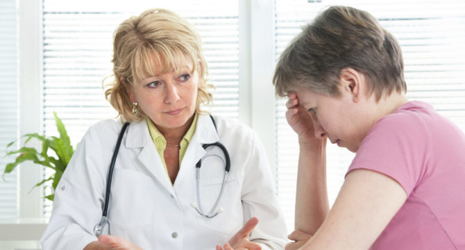 Patient atteint de névrite trijumeau