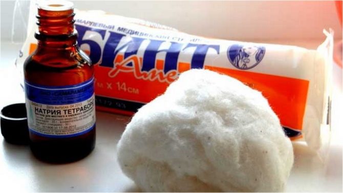 L'utilisation du tétraborate de sodium
