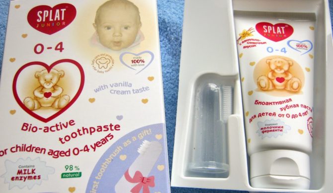 Brosse à doigts pour enfants Splat