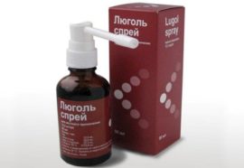 Spray Lugol